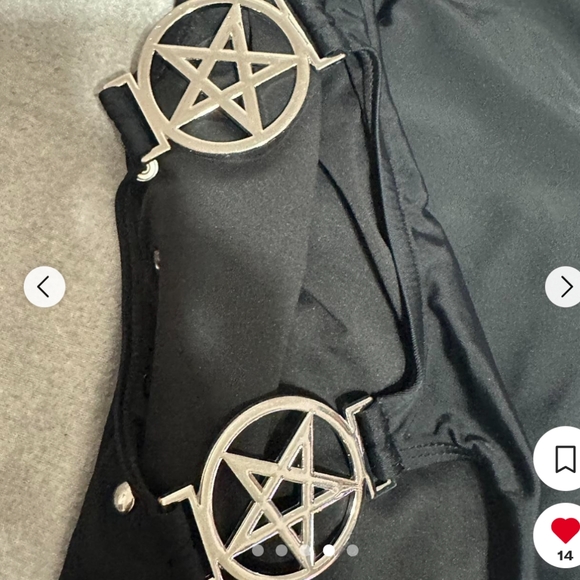 Killstar Lilith bathing suit - Picture 2 of 2